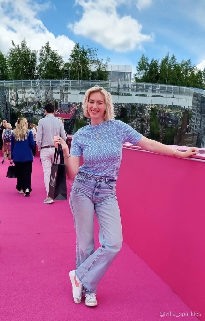 Roze dakterras 2022 Sharon van der Ven Rotterdam Elle decoration