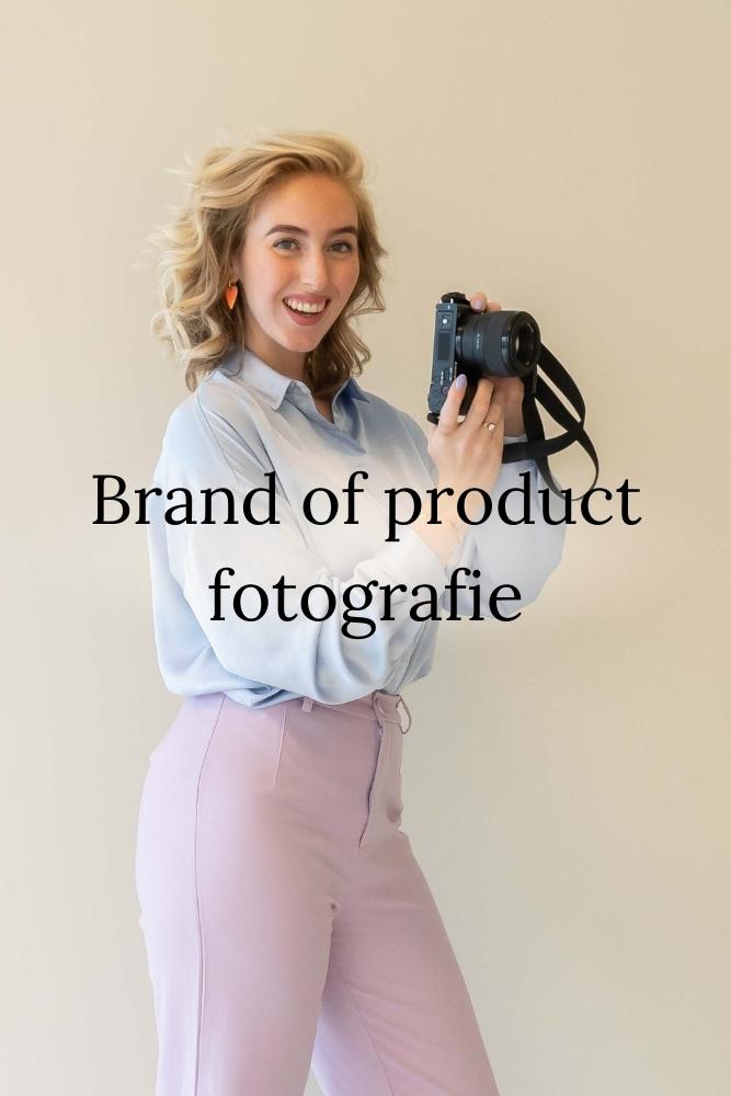 Product of branding fotografie shoot